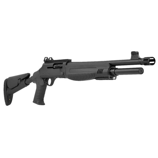 ESPINGARDA HATSAN SEMI-AUTO ESCORT MPA-TS, CAL. 12, 9+1, MM (ALCA E MACA DE MIRA COM FIBRA OPTICA