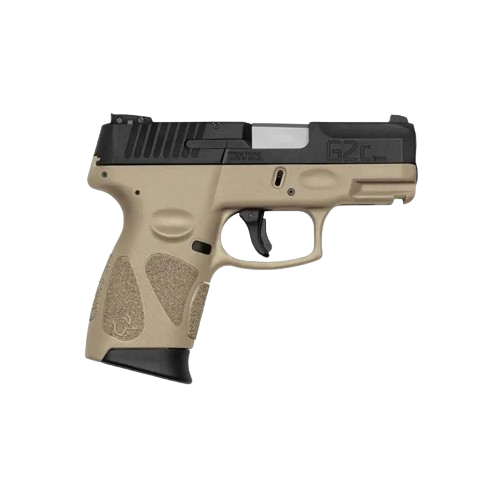 G2C 9X19 12T 3C CFOMRSP736 BEGE 9MM Carbono fosco carreg. tiros - Tan