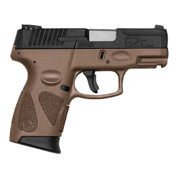 G2C 9X19 3X12T CFOMRSP449 MARROM 9MM Carbono fosco carreg. tiros - Brown