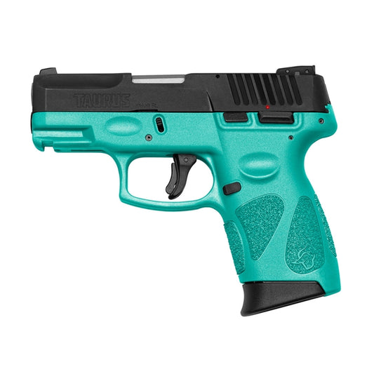 G2C 9X19 3X12T CFOMRSP733 CIANO 9MM Carbono fosco carreg. tiros - Cyan