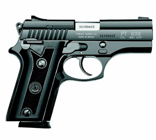 TAURUS PT 380ACP 3X15T CFO .380 ACP Carbono fosco carreg. tiros