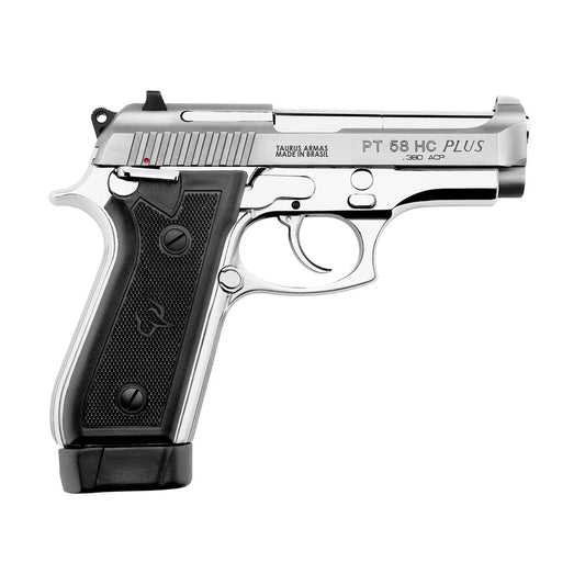 TAURUS PT 380ACP 3X15T IFO .380 ACP Inox fosco carreg. tiros