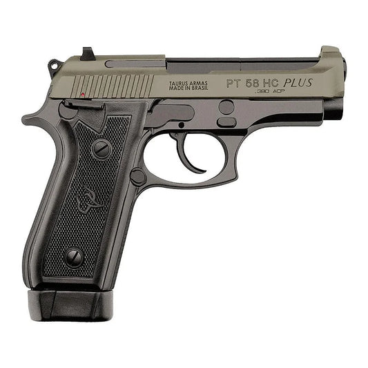 TAURUS PT 58HCP 380ACP 3X19T CPC TUNGS .380 ACP Carb. P.Cerakote carreg. tiros - Tungstênio